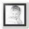 ArtToFrames 20x20" Matted Picture Frame with 16x16" Single Mat Photo Opening Framed in 1.25" White and 2" Mat (FWM-3966-20x20)